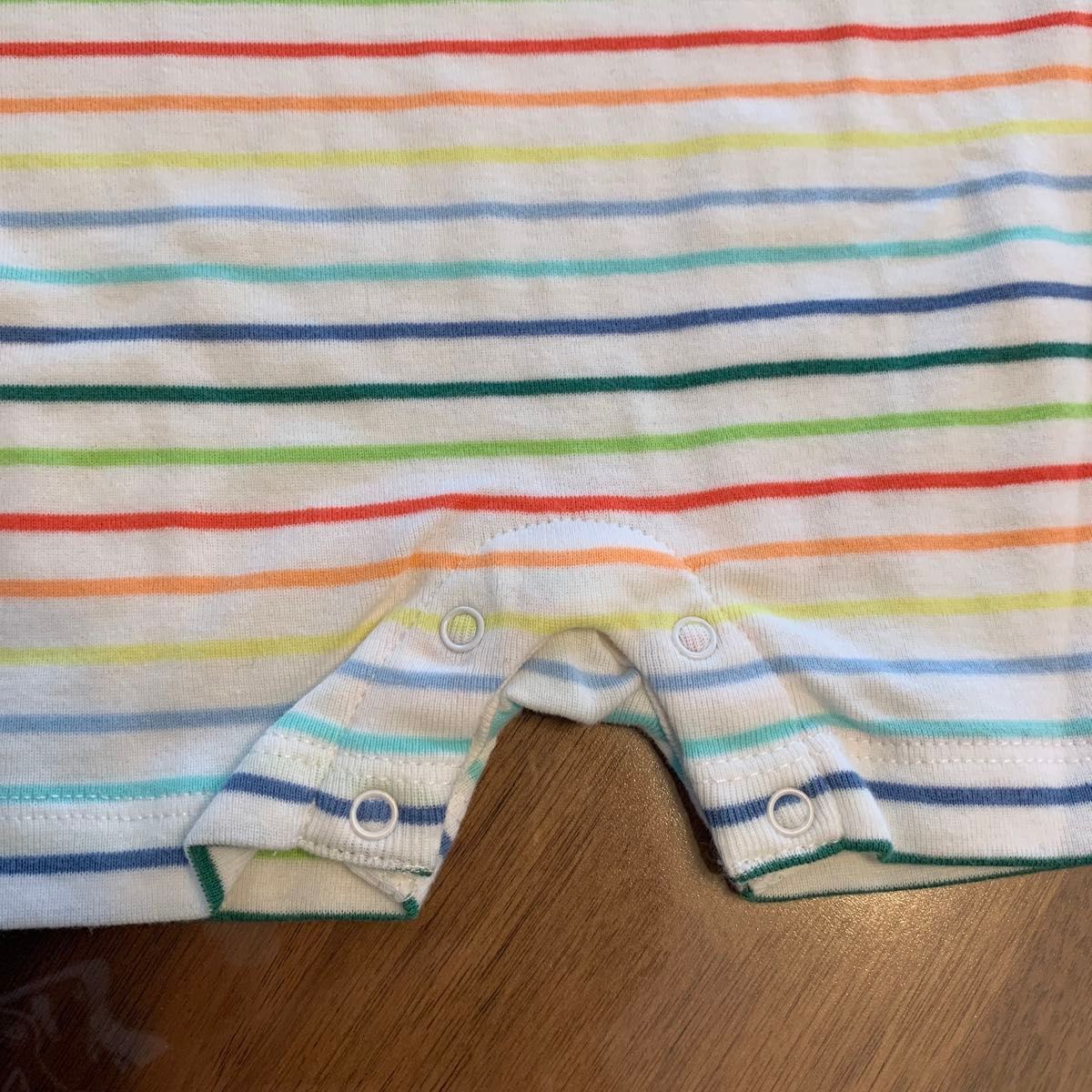 【新品】baby GAP ベビー ギャップ ショートオール ロンパース  カバーオール タンクトップ ノースリーブ 60cm