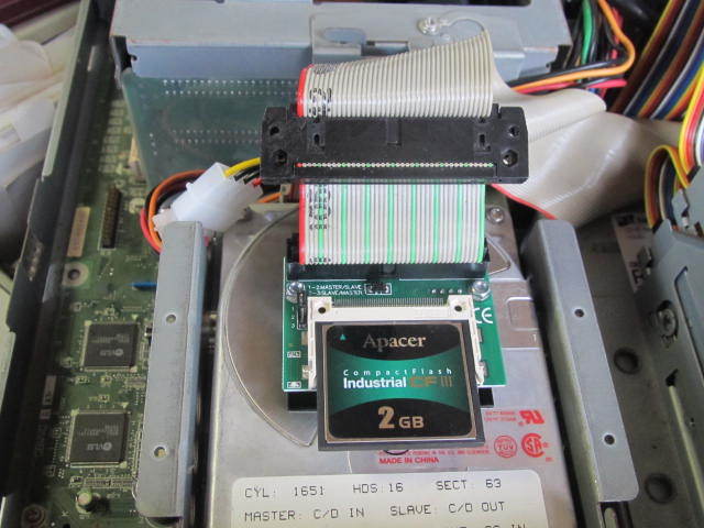 ●NEC PC-9821 内蔵 HDD（40ピン）●IDE CF変換アダプタ+CF カード 2GB●固定台付き●PC-9821V13で動作確認済み●_画像7