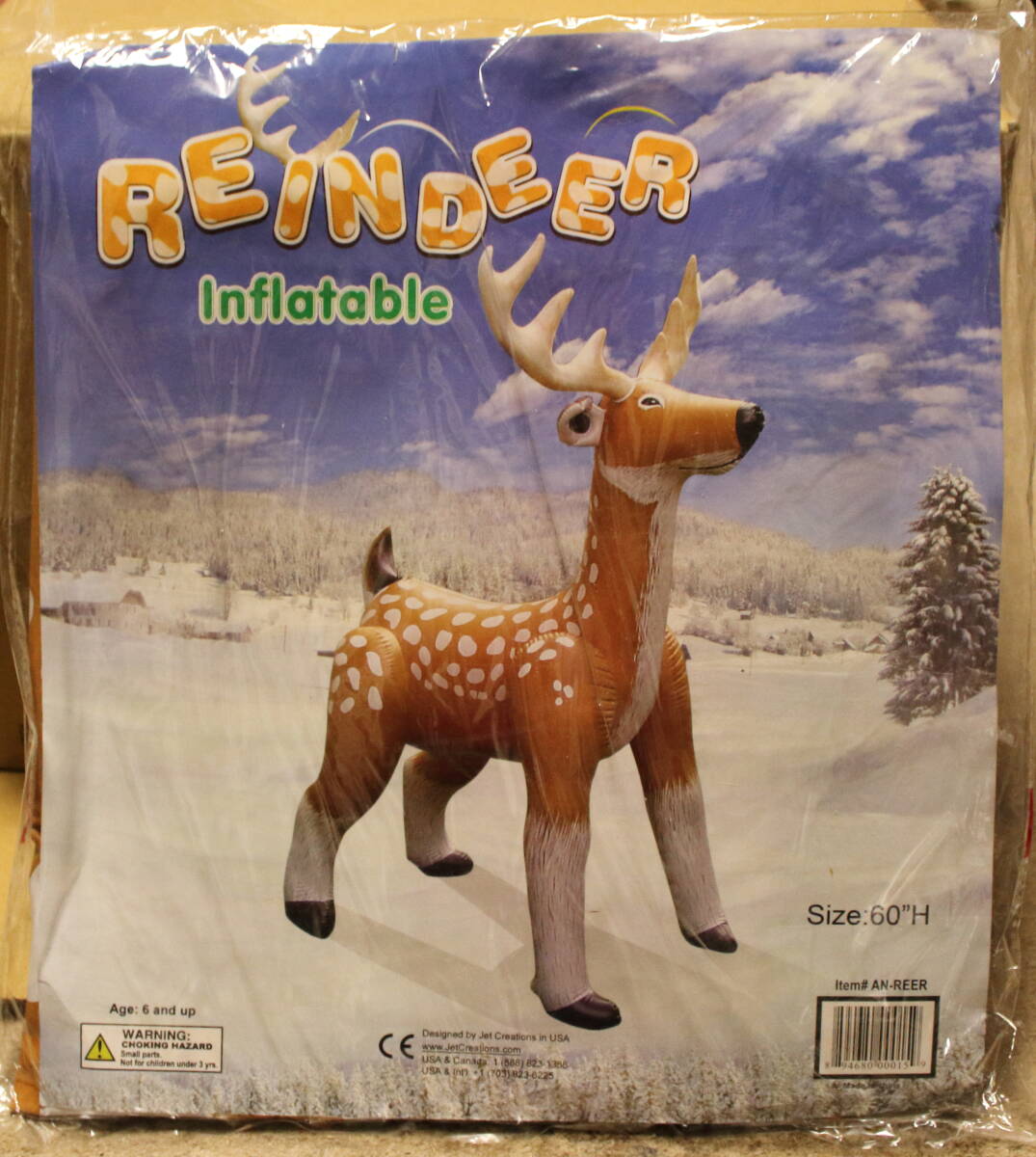 JET Inflatable made Inflatable REINDEER air vinyl anonymity delivery unused 