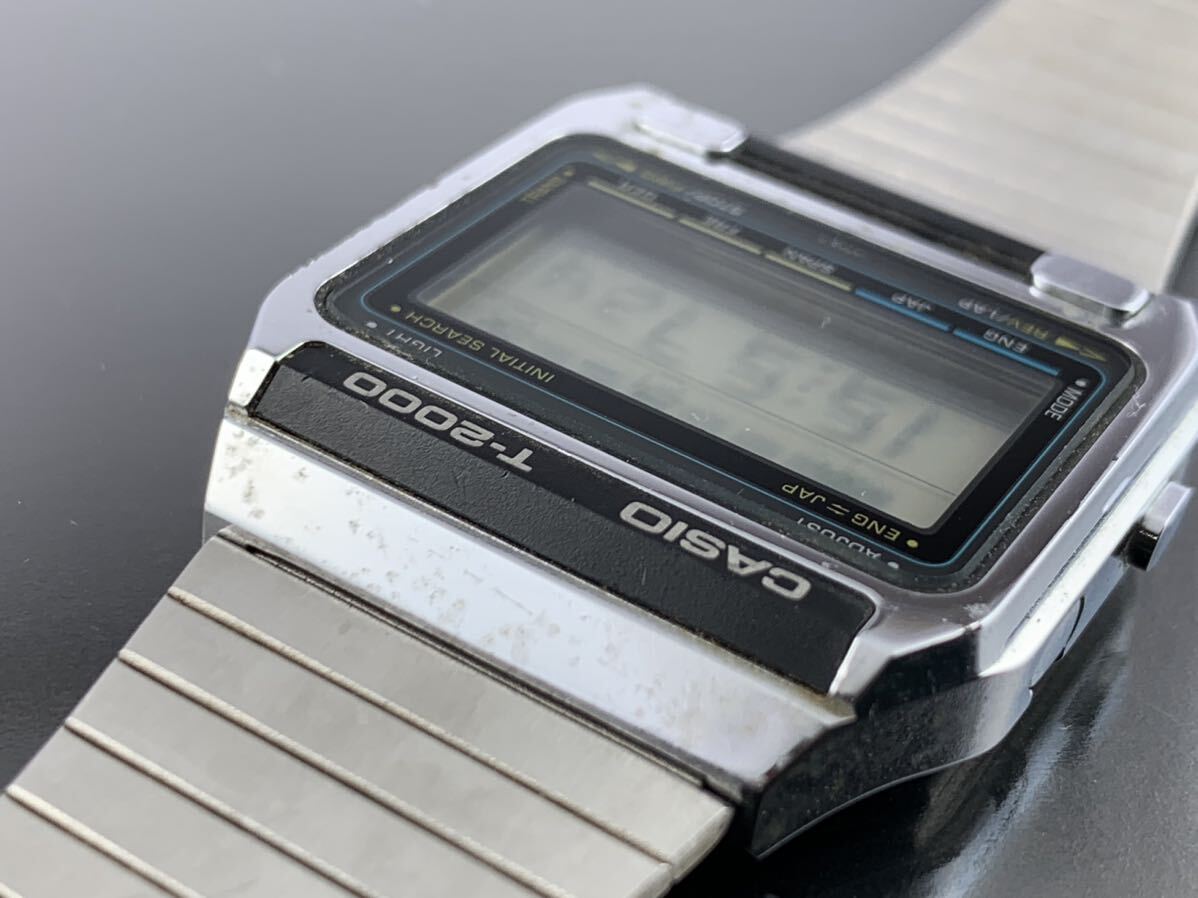 [A1306]1円～☆メンズ腕時計 デジタル CASIO カシオ T-2000 動作品の画像6