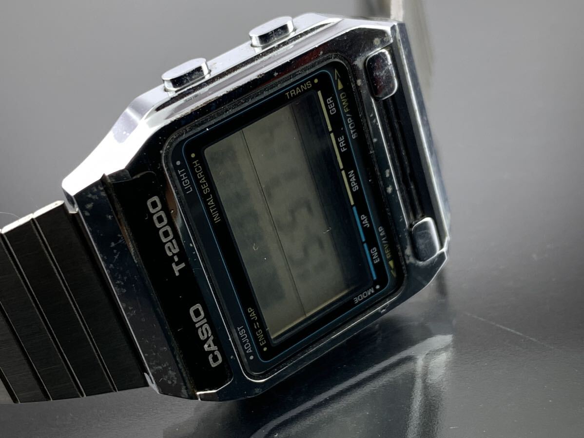 [A1306]1円～☆メンズ腕時計 デジタル CASIO カシオ T-2000 動作品の画像5