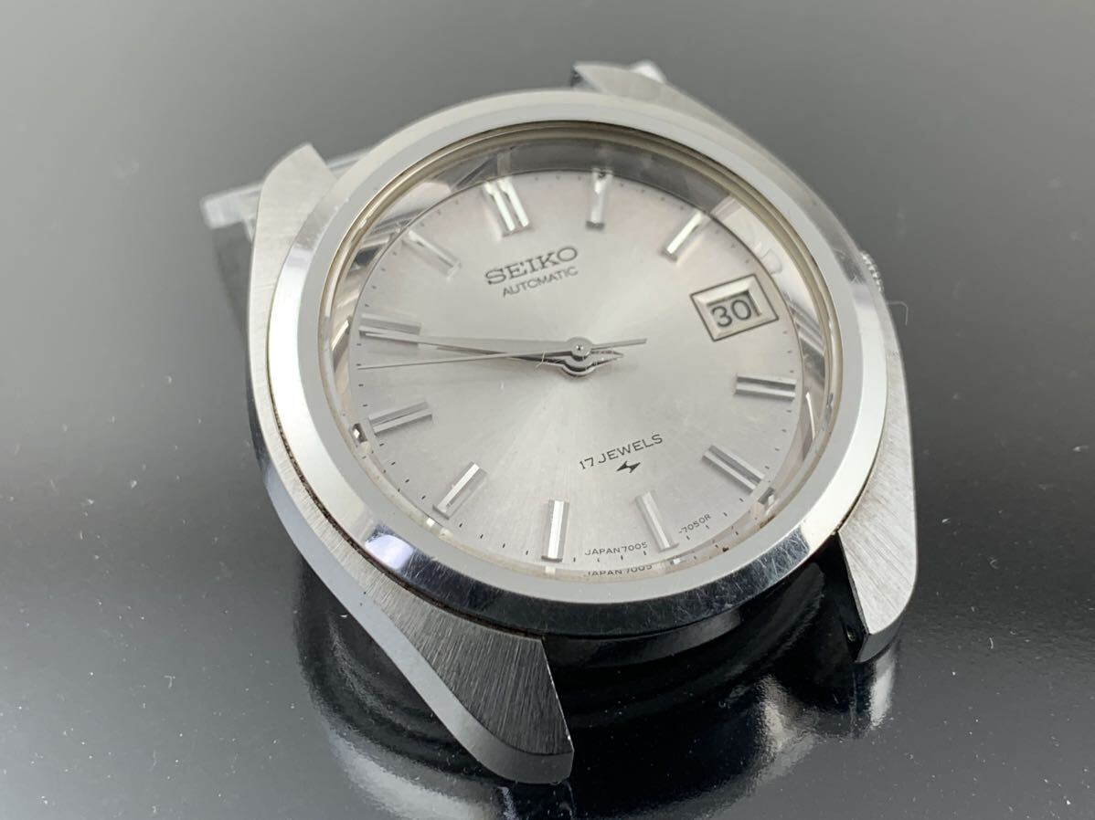 [A1307]本体のみの為 1円～☆メンズ腕時計 SEIKO セイコー AUTOMATIC 7005-7030 動作品の画像2