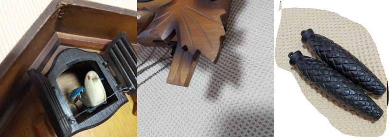 シチズン鳩時計 クオーツ式 ジャンク品の画像10