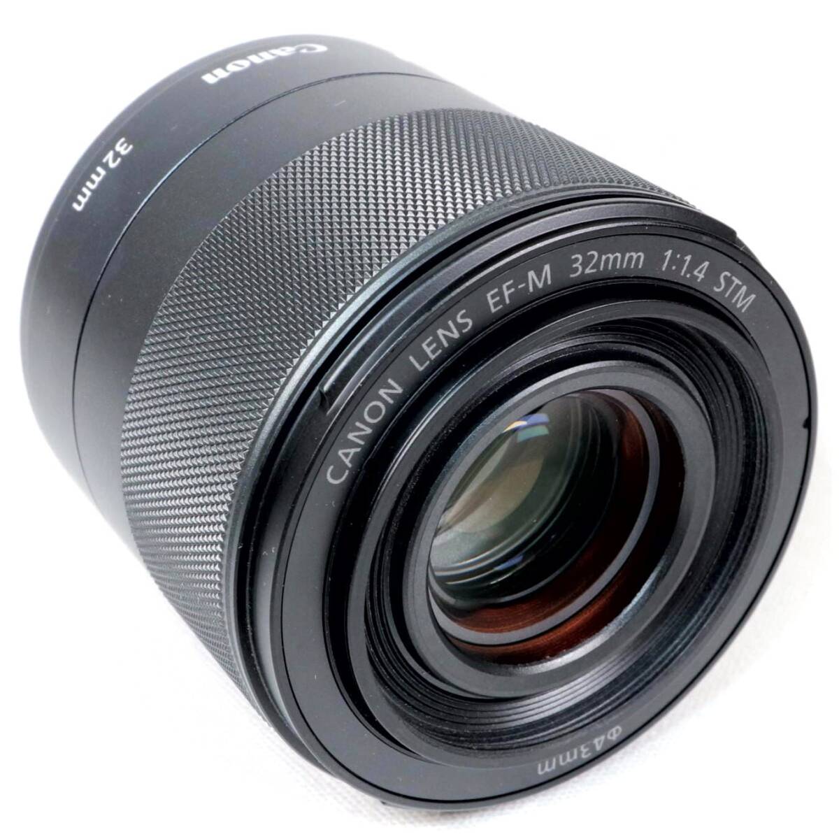 《美品》 単焦点レンズ CANON EF-M 32mm F4 STM ブラック キャノン k2597_画像3