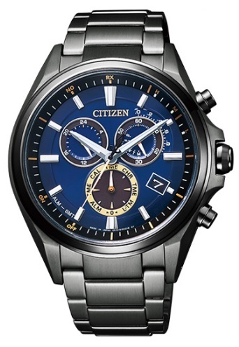 【CITIZEN AT3055-57L アテッサ 電波ソーラー 黒チタン エコ・ドライブ電波時計 30th Anniversary 限定モデル E610】_画像4