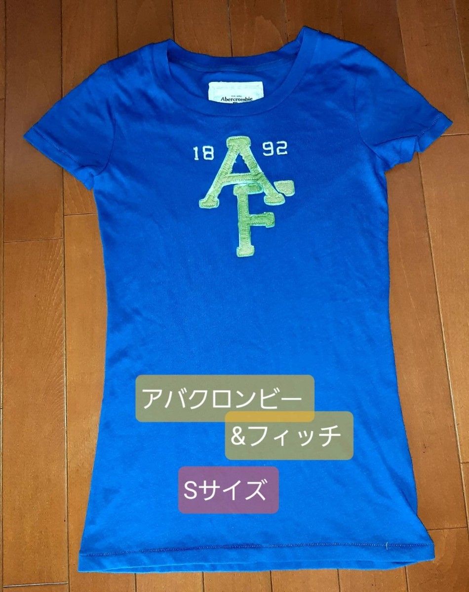 アバクロンビー&フィッチ abercrombie&fitch Tシャツ S 刺繍