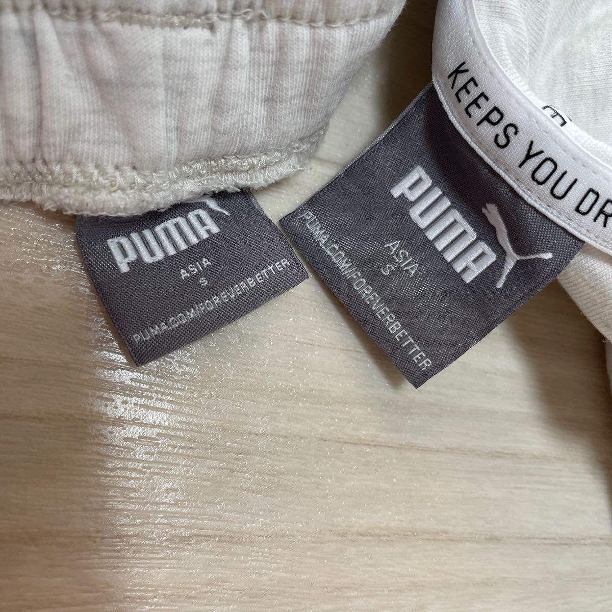  Puma PUMA женский верх и низ в комплекте выставить тренировочный Parker брюки серый размер S прекрасный товар 