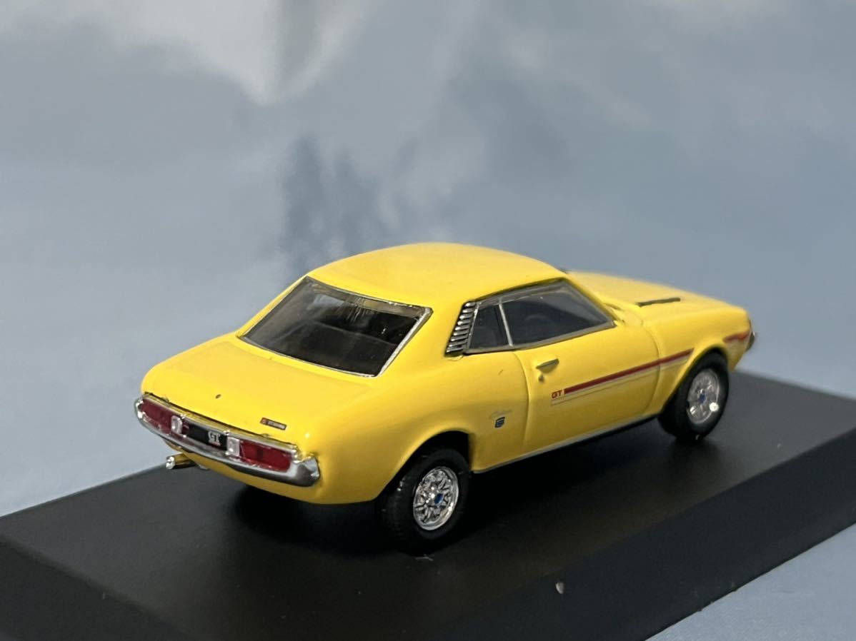 京商 製  64 コレクション  トヨタ セリカ 1600 GT イエロー   1/64の画像4