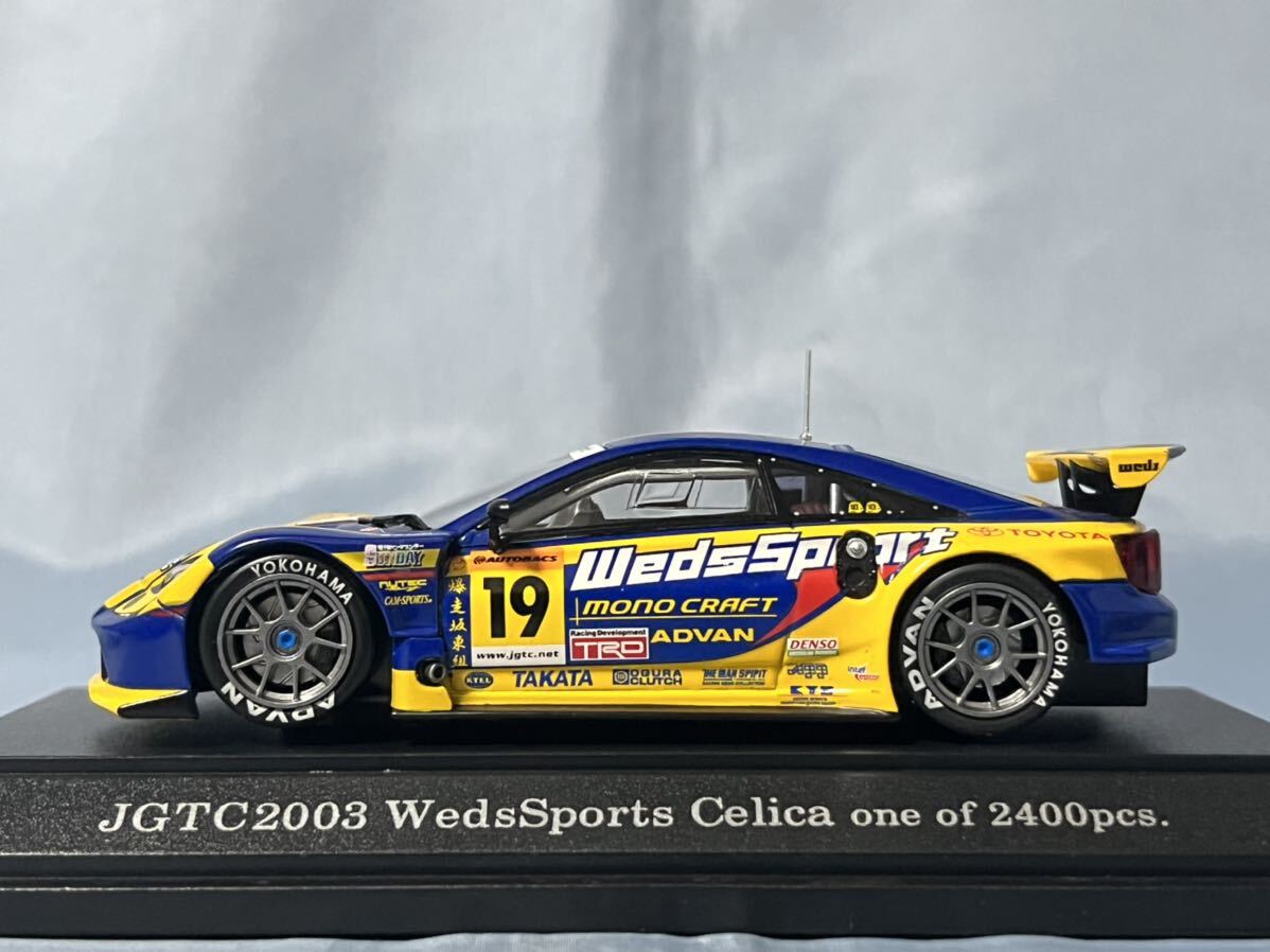 エブロ 製　　ウェッズ　スポーツ　セリカ JGTC 2003年 1/43_画像1