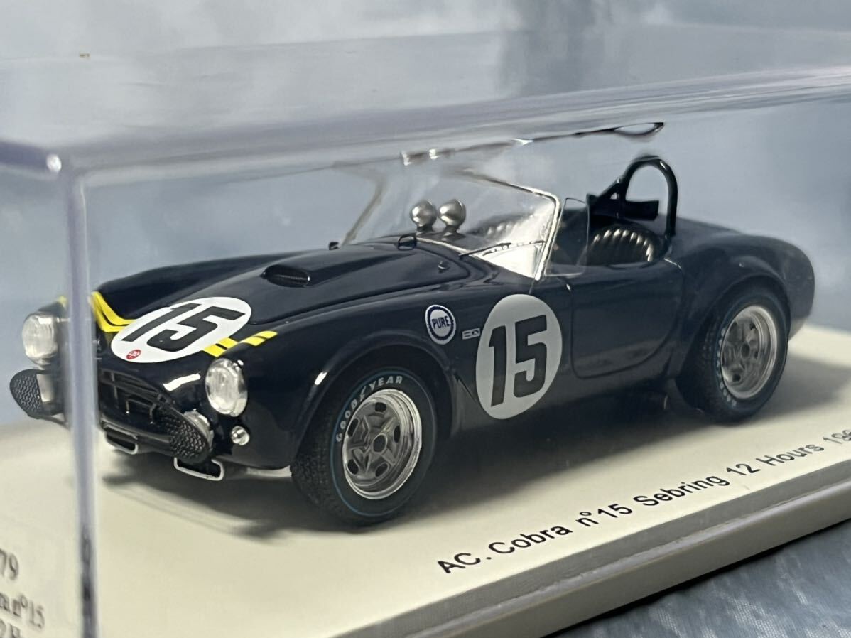 スパークモデル製 AC コブラ　　Sebring 12h 1963年 1/43_画像2