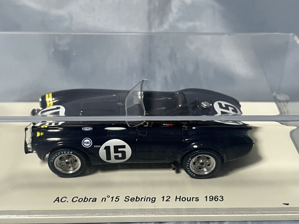 スパークモデル製 AC コブラ　　Sebring 12h 1963年 1/43_画像3