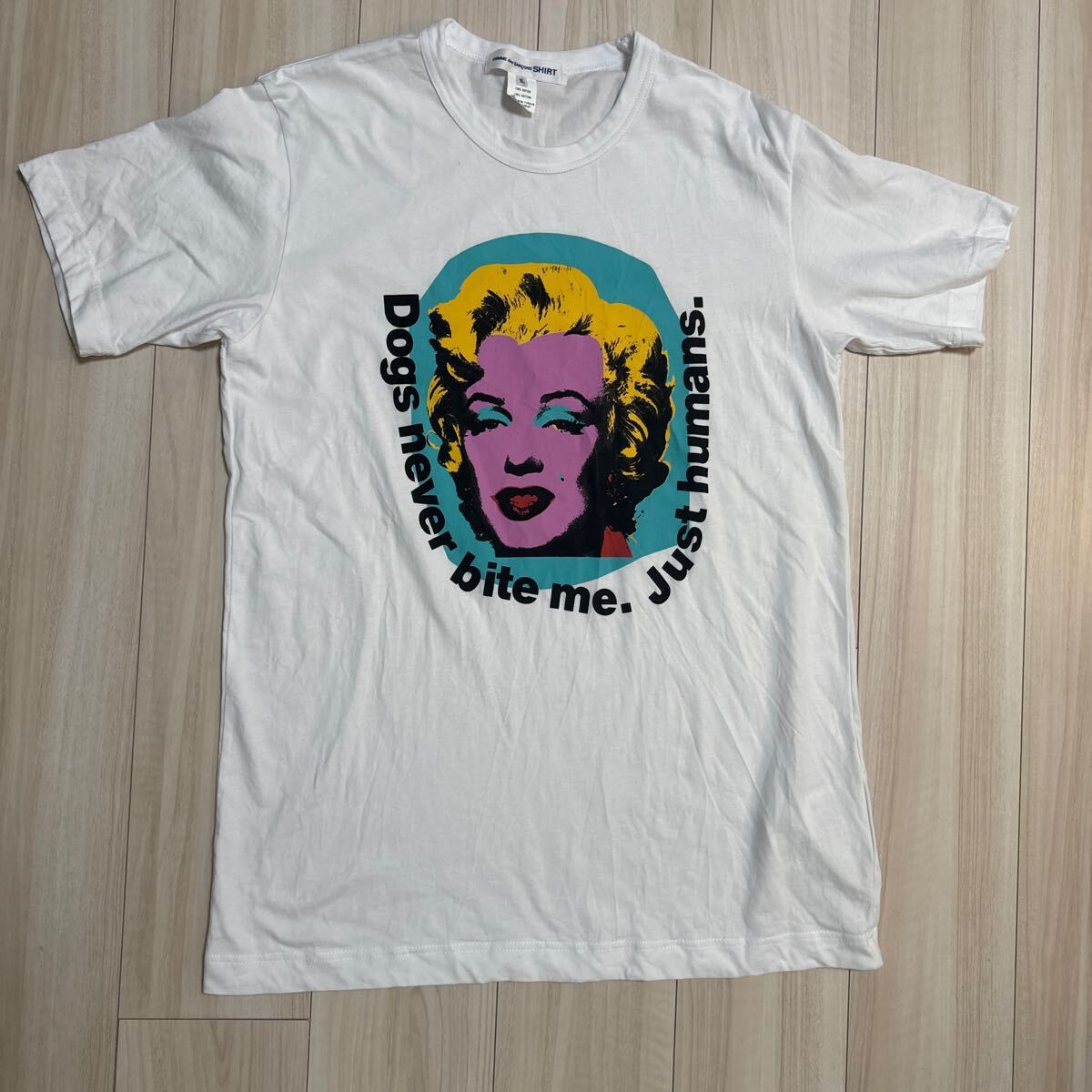 COMME des GARCONS SHIRT Andy Warhol S/S T-SHIRT ＂Marilyn Monroe＂(FＭ-Ｔ005)_画像1