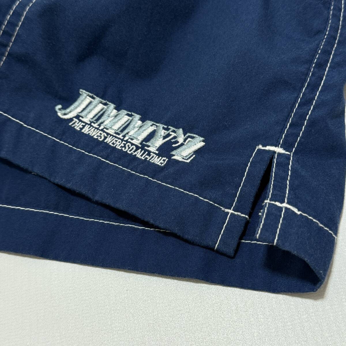 JIMMY'Z ジミーズ スイムパンツ ショートパンツ LL ネイビー メンズ サーファー スケート 西海岸 古着 24-0509_画像5