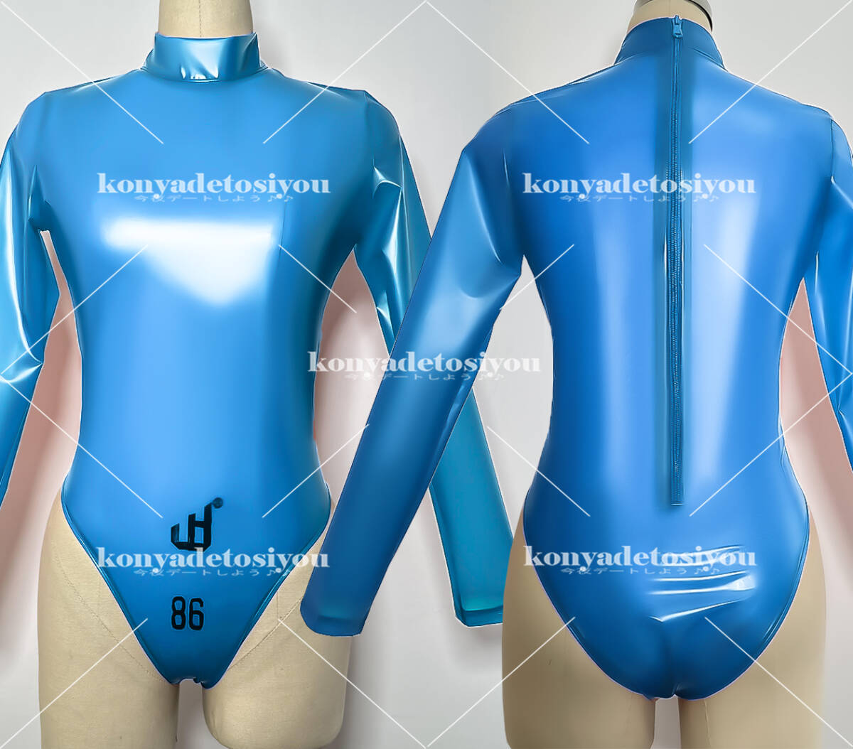 LJH24058 голубой M-Lskeske высокий ноги Leotard корпус костюм костюмированная игра RQ race queen фотосъемка . маскарадный костюм Event костюм 