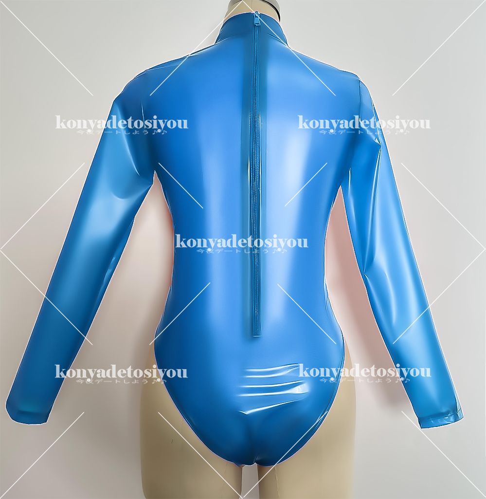 LJH24058 голубой M-Lskeske высокий ноги Leotard корпус костюм костюмированная игра RQ race queen фотосъемка . маскарадный костюм Event костюм 