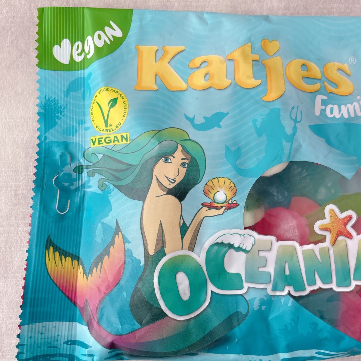 Katjes【日本未販売】Family Oceania 275g 大容量グミ　人魚　アンダーザシー