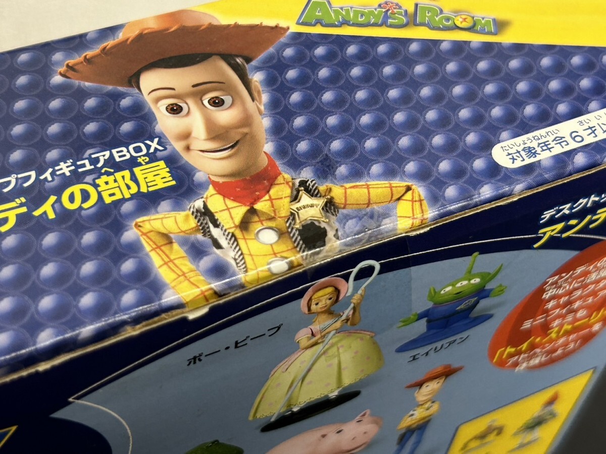 未使用未開封 A3 TOMY トミー TOY STORY トイストーリー アンディの部屋 デスクトップフィギュアBOX 現状品の画像4