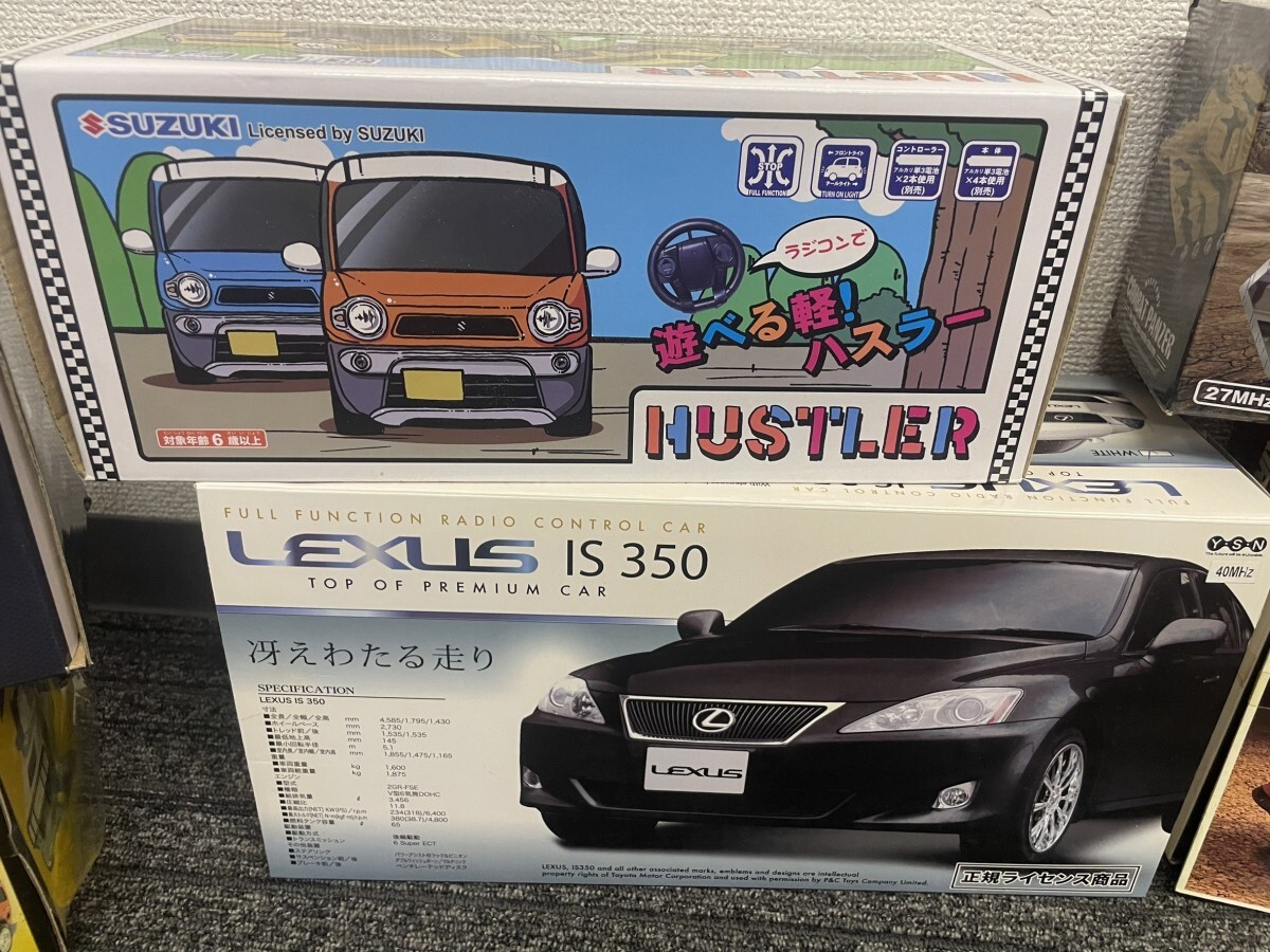 A3 ラジコン まとめて 8点 大量 LEXUS レクサス 洗車 フェアレディ ヘリコプター 等 ホビー おもちゃ トイラジコン 現状品の画像5