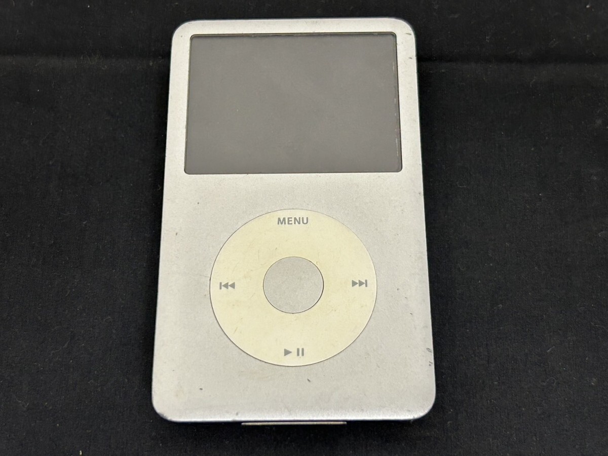 A1 Apple アップル iPod A1238 80GB シルバーカラー 現状品の画像1