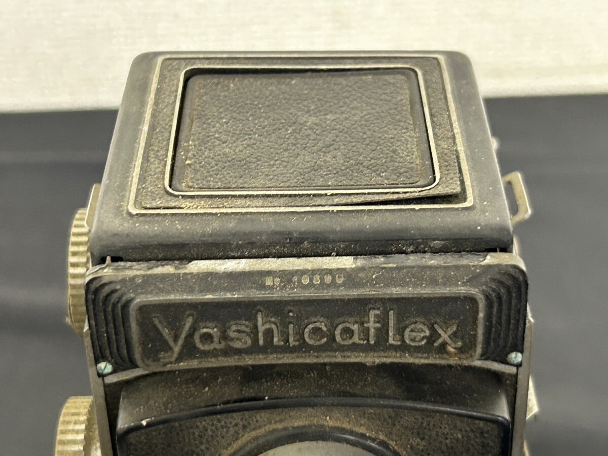 A2　Yashicaflex　ヤシカフレックス　二眼レフ　Yashimar 1:3.5 80㎜　フィルムカメラ　ヴィンテージ　現状品_画像4