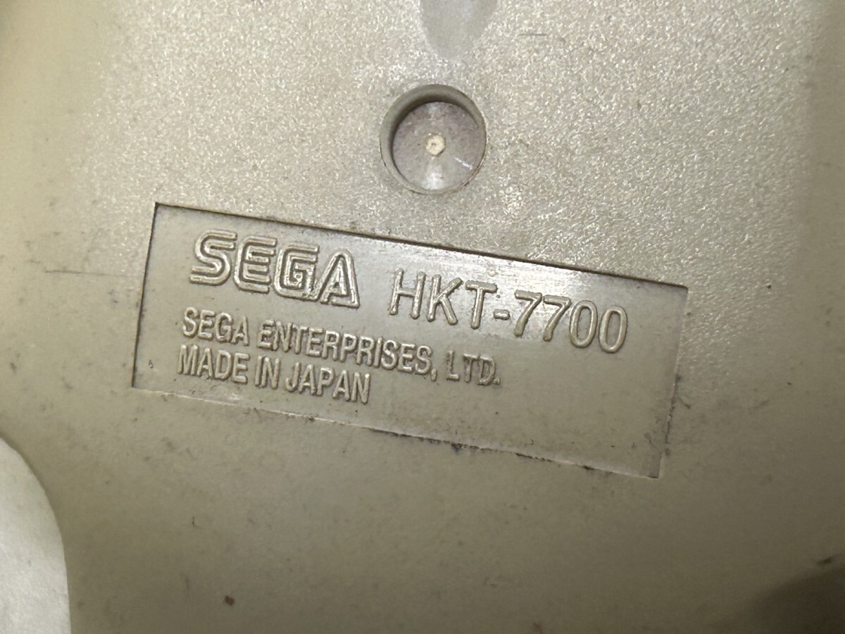 A2 SEGA Sega Dreamcast Dreamcast HKT-3000 HKT-7700 game machine controller attaching electrification has confirmed present condition goods 