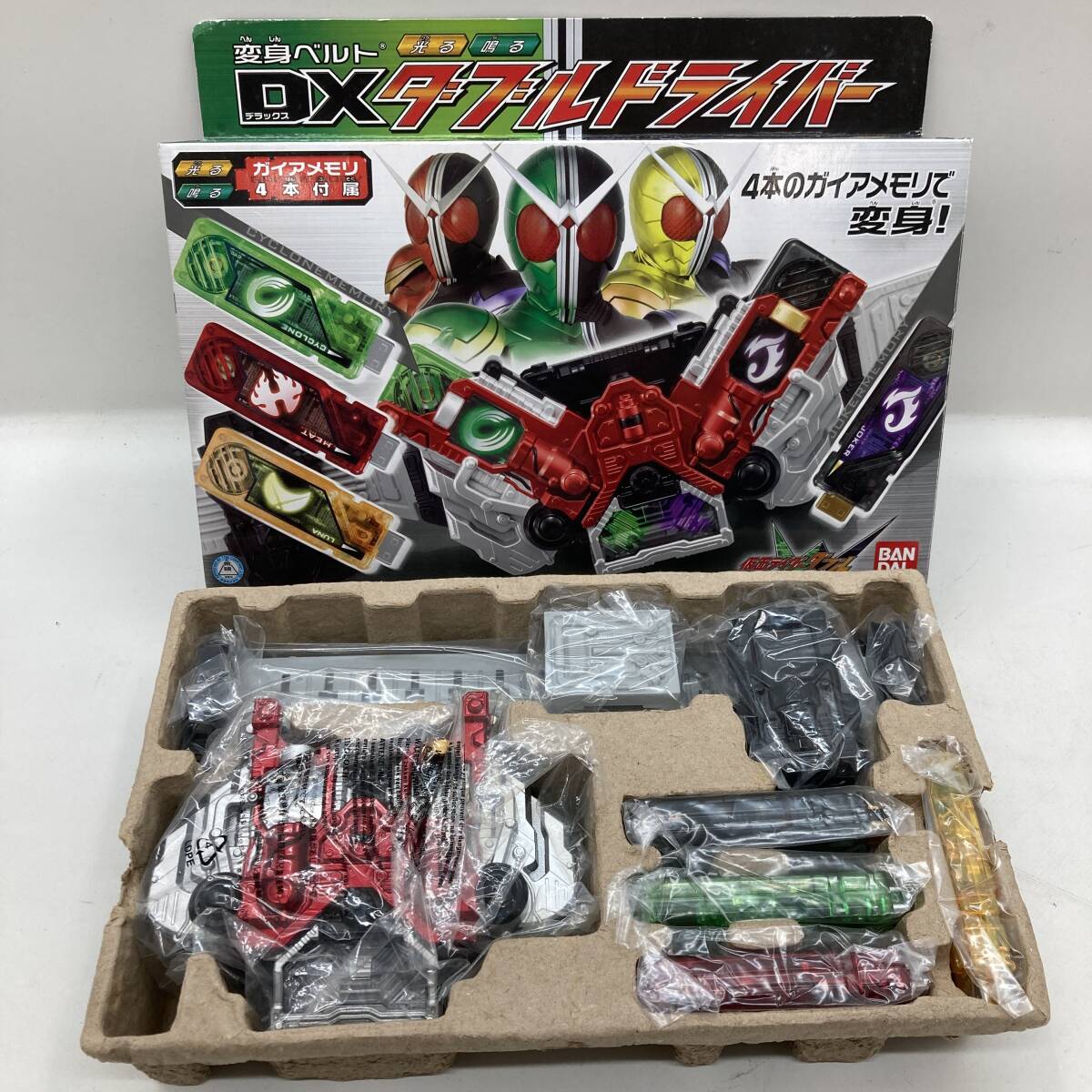 【1円～】仮面ライダーW 変身ベルト DXダブルドライバー バンダイ なりきり 特撮【中古品】の画像1