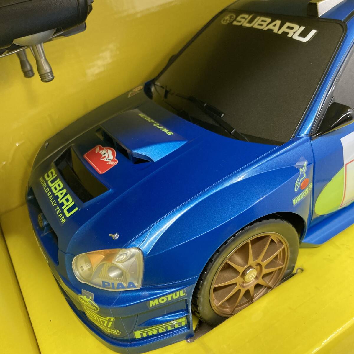 【1円～】TAIYO R/C ステージ アール スバル SUBARU IMPREZA WRC ラジコン【中古品】の画像4