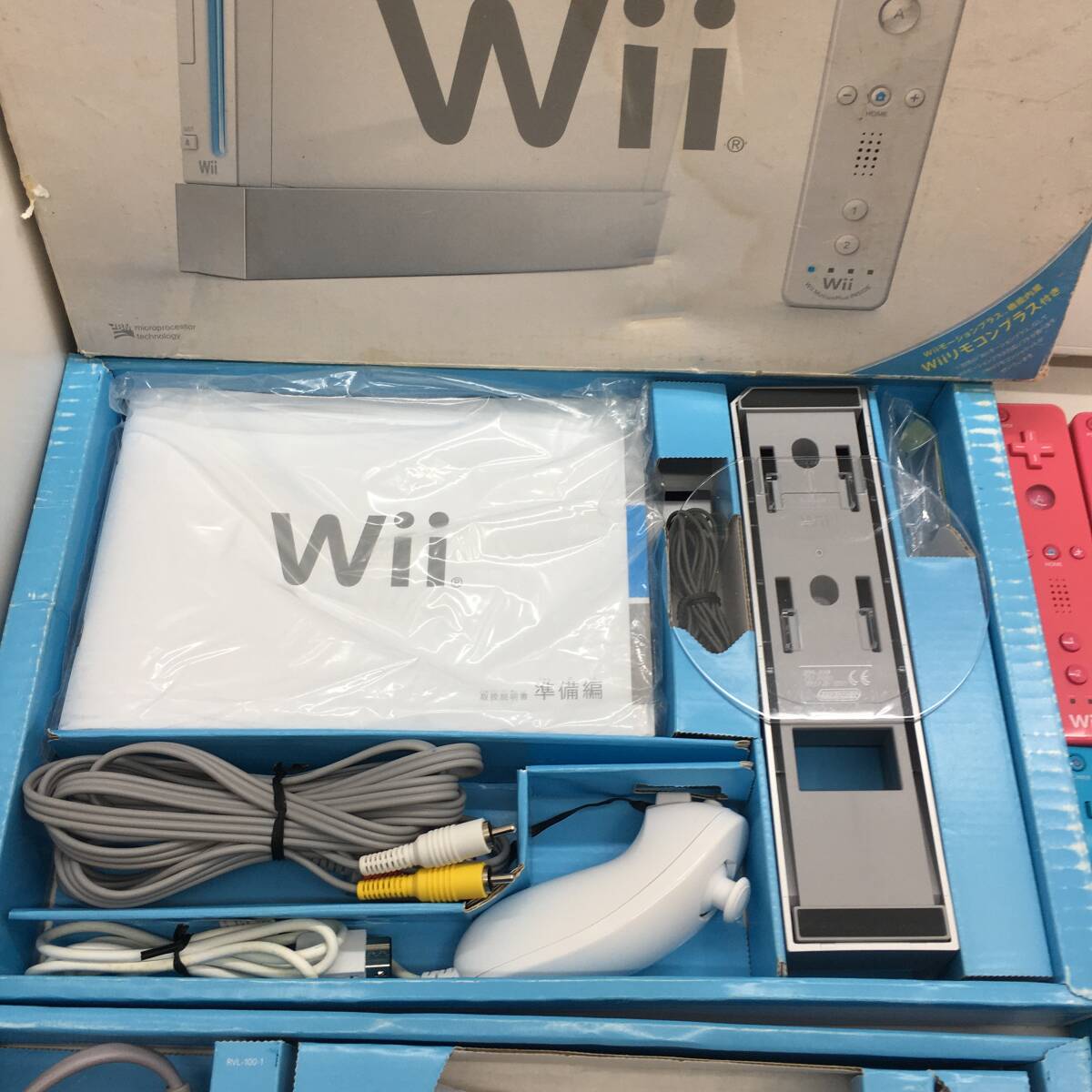 【１円～】Nintendo Wii 本体 周辺機器 コントローラー まとめ売り ニンテンドー 任天堂 ゲーム 動作確認済み【中古品】_画像2