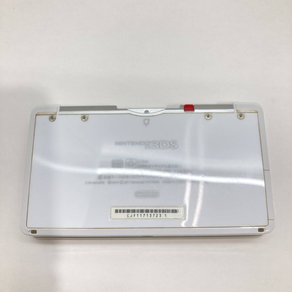 【１円～】Nintendo ３DS ニンテンドー 任天堂 ピュアホワイト ゲーム 箱欠品 【中古品】_画像6