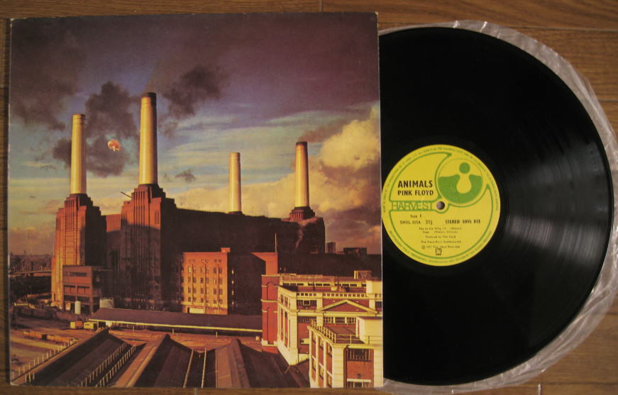  vacuum tube cut India record Pink Floyd / Animals