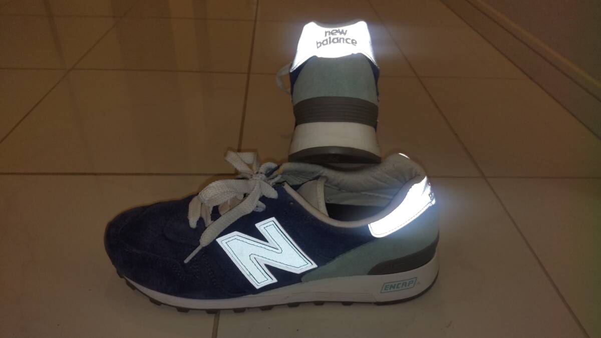 美品 ニューバランス New Balance M1300AU US8 26cm ブルー系 海外限定モデル M1400_画像9