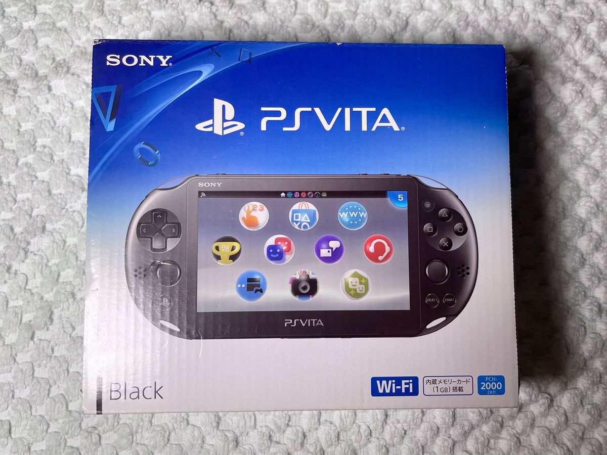 PlayStation Vita 2000 Wi-Fi ブラック 本体 美品