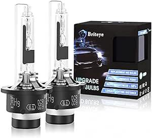 Briteye ヘッドライト D2R HIDバルブ 6500K 車検対応 純正交換用 HIDライト 12V車用 HID 電球 35_画像1