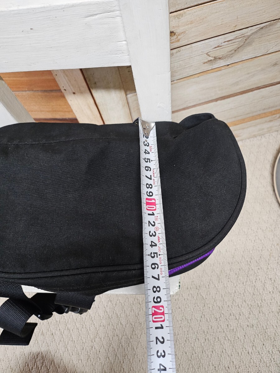 ノースフェイス パープルレーベル THE NORTH FACE PURPLE LABEL ファニーパック ボディバッグ ウエストバッグ 黒 ブラック NN7019N_画像6