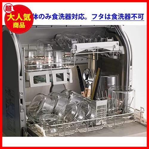 ★単品_1.2L_グリーン★ イワキ 耐熱ガラス 保存容器 グリーン 角型 L 1.2L パック&レンジ KC3248N-G_画像6