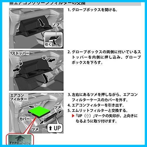 ホンダ フリード エアコンフィルター D-050_FREED 花粉対策 抗菌 抗カビ 防臭_画像6