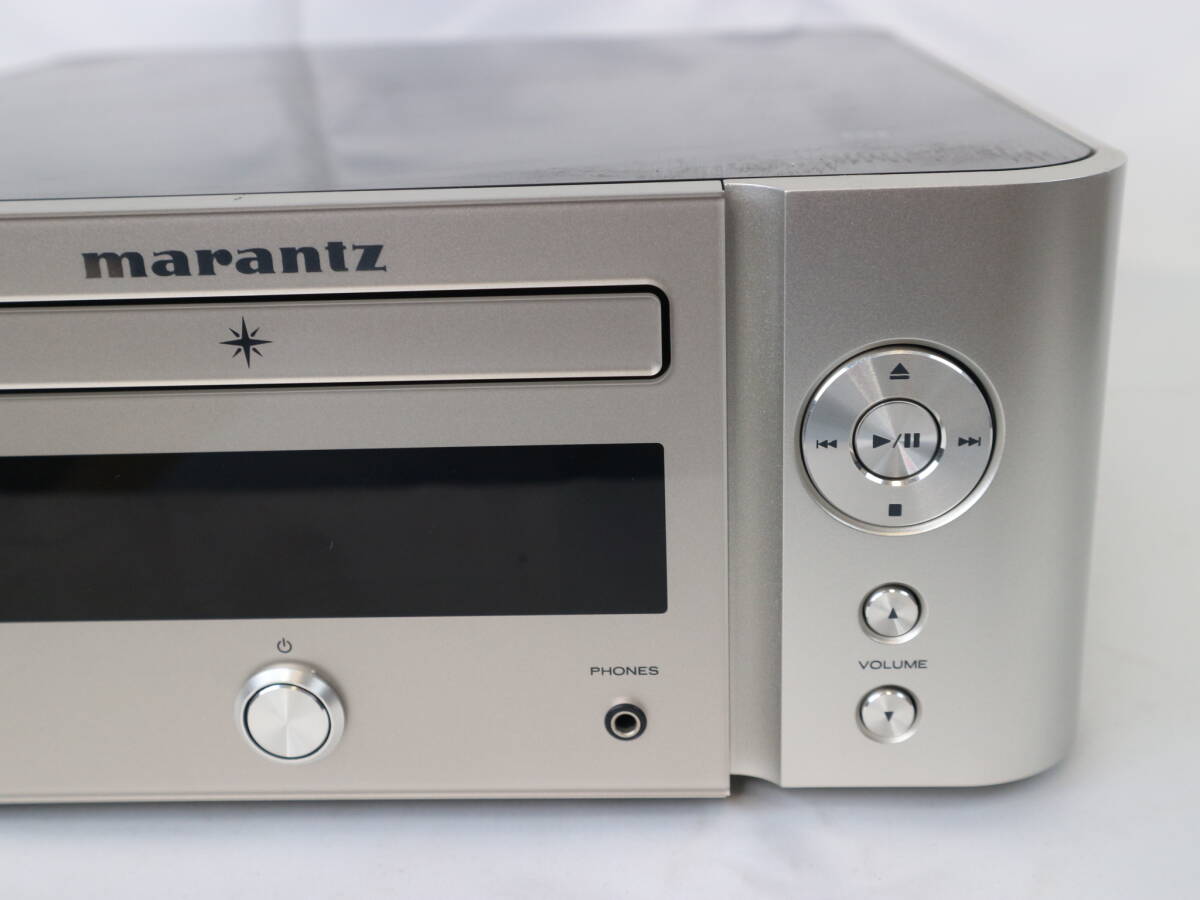 marantz/マランツ CDレシーバー M-CR611 リモコン付き オーディオ機器 音楽器材 CDデッキ 現状品 80サイズ_画像4