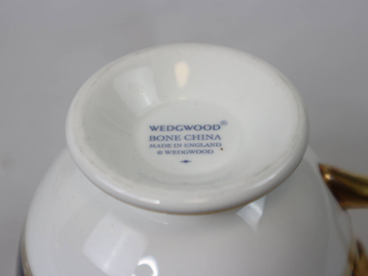 廃盤品 WEDGWOOD/ウェッジウッド グロブナー ガーデン カップ&ソーサー 2客 セット GROSVENOR GADEN 西洋陶器 コレクション 80サイズ_画像6