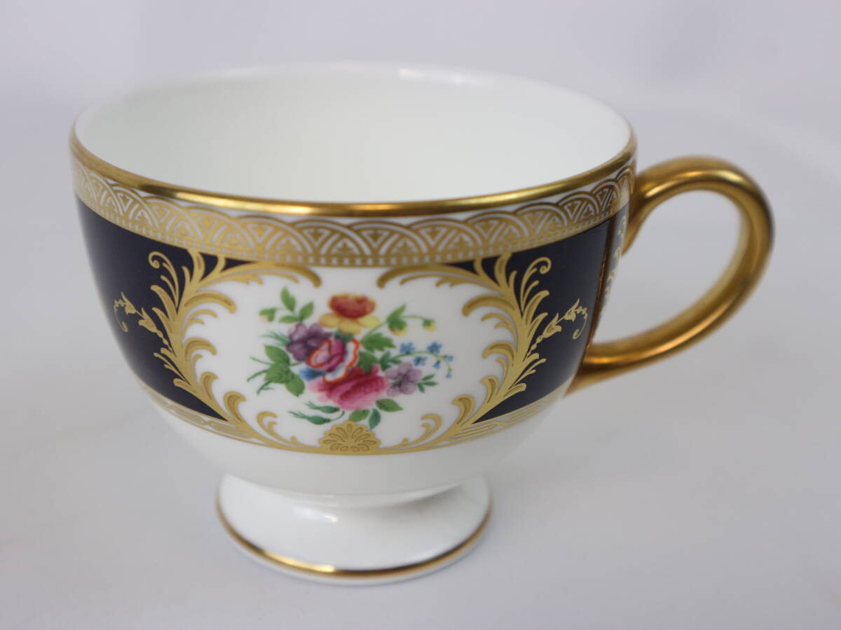 廃盤品 WEDGWOOD/ウェッジウッド グロブナー ガーデン カップ&ソーサー 2客 セット GROSVENOR GADEN 西洋陶器 コレクション 80サイズ_画像3