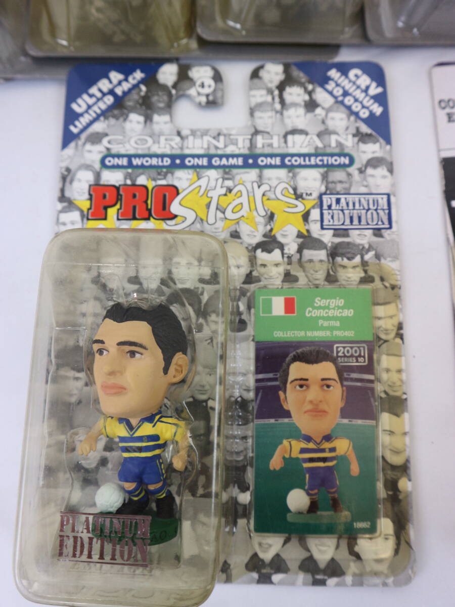 [ unopened ] corinthian Pro Star z platinum edition figure soccer player ProStars Platinum doll 18 point summarize rare valuable 