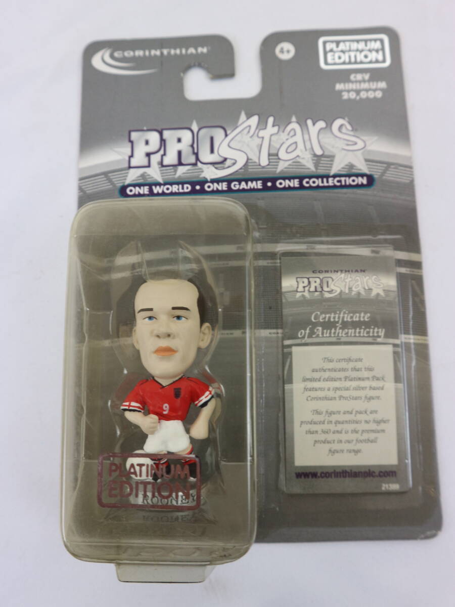 [ unopened ] corinthian Pro Star z platinum edition figure soccer player ProStars Platinum doll 18 point summarize rare valuable 