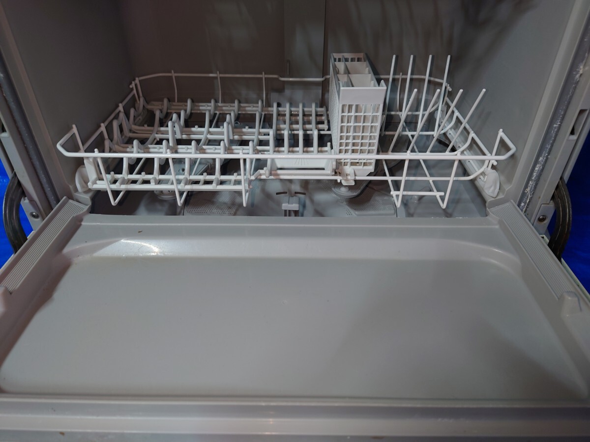 sr1234 091 electrification verification only Panasonic dishwasher white NP-TAE6-W dishwasher consumer electronics Panasonic present condition goods used 