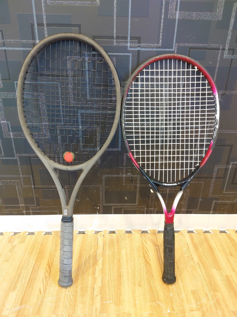sr1234 026 テニスラケット 5本セット YONEX ラケット テニス スポーツ 現状品 中古の画像4