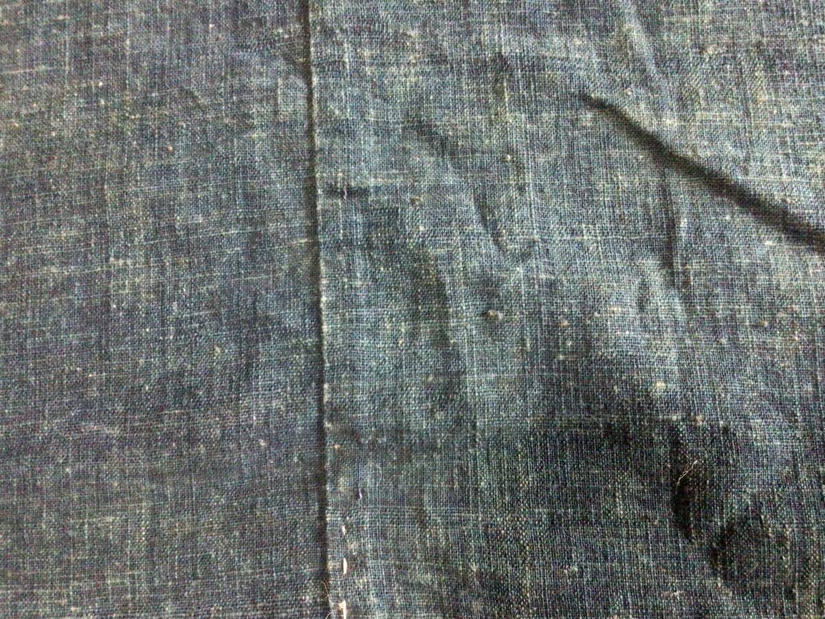 はなだの古布：：藍木綿家紋４幅（浅葱色入り）の画像3