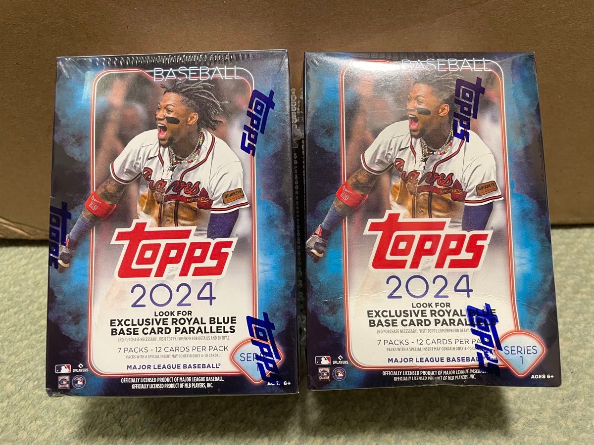 2024 Topps Baseball Series1 Value Box 2箱 トップス MLB