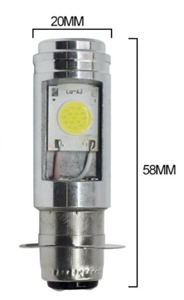 プレスカブ 1988年～2008年 C50 AA01 LED PH7 LEDヘッドライト Hi/Lo バルブ ホワイト HONDA ホンダ_画像2