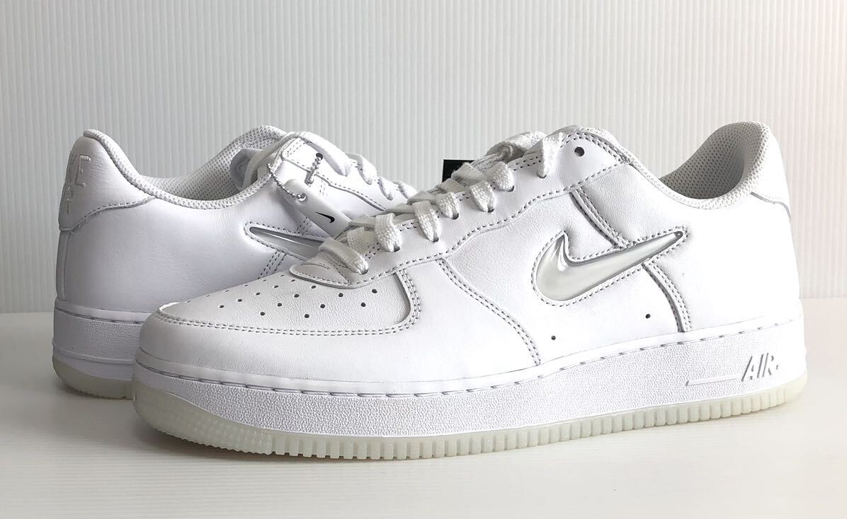 新品 送料込 NIKE AIR FORCE 1 LOW RETRO 'COLOR OF THE MONTH' 29.5cm/US11.5 白 ナイキ エア フォース 1 ロー レトロ JSW 箱無し_画像4