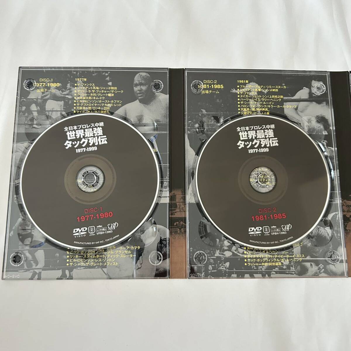 全日本プロレス中継 世界最強タッグ列伝 1977-1999 DVD BOX 6枚_画像3