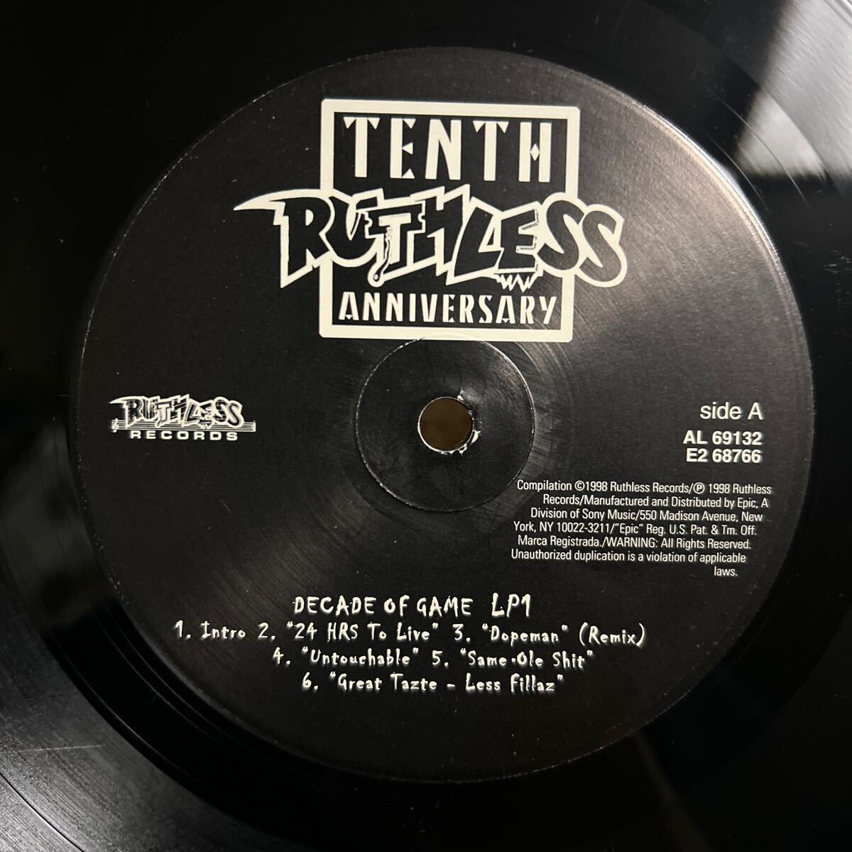 Ruthless Records Compilation【2LP】　レコード_画像4