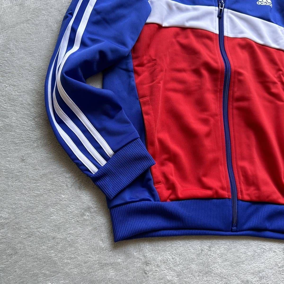 160 size new goods adidas Adidas Kids top and bottom set child setup jersey to Lux -tsu jacket pants IC5682